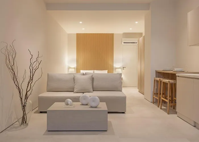 Earthy Haven-minimalist Luxury & Hot Tub Rhodes City