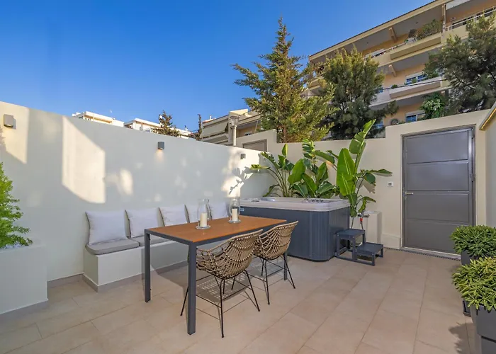 Apartament Earthy Haven-minimalist Luxury & Hot Tub *